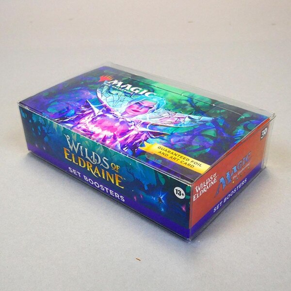 MTG TCG Booster Box in clear box.